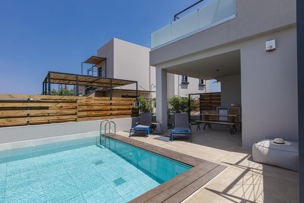Iron Villas - Nefeli&Oniros, By ThinkVilla Pangalochori Exterior foto